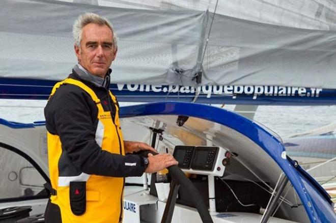 Loïck Peyron – Banque Populaire V – Star Sailors League Finals ©  Benoit Stichelbaut / BPCE